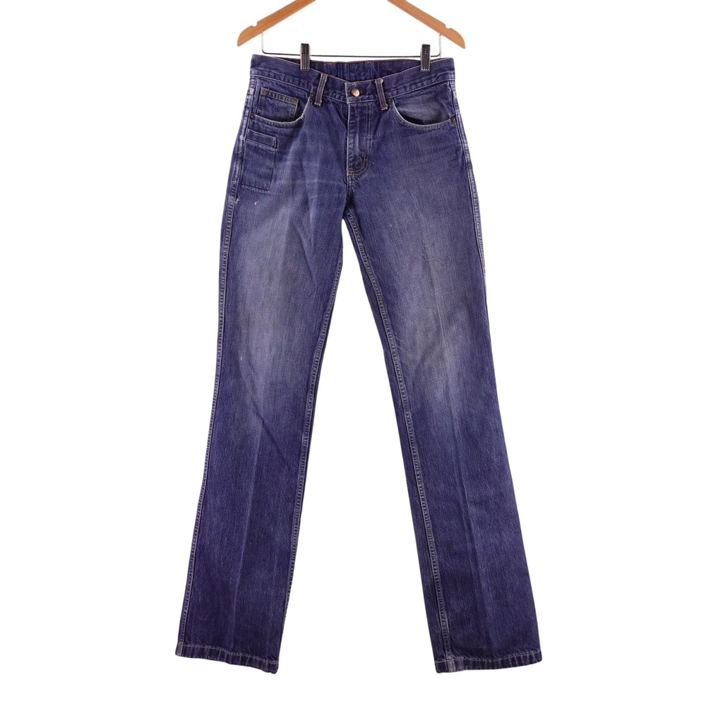 Kimes Ranch Dillon Mens 30x38 Dark Wash Straight Leg Western Denim Jeans USA